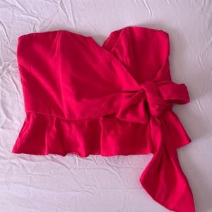 Forever 21 Contemporary Strapless Top L